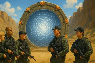 Первая часть пилота кончается на крючке — врата зовут