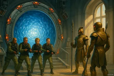 «Звёздные врата: SG-1», сезон 3, серия 22 - «Возмездие. Часть 1» галактика изменилась