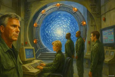 «Звёздные врата: SG-1», сезон 8, серия 11 - «Близнец» отражение без конца