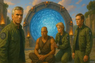 «Звёздные врата: SG-1», сезон 5, серия 2 - «Порог. Часть 3» новый Тил’к