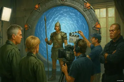 «Звёздные врата: SG-1», сезон 5, серия 12 - «Червоточина Экстрим» смех сквозь тайну