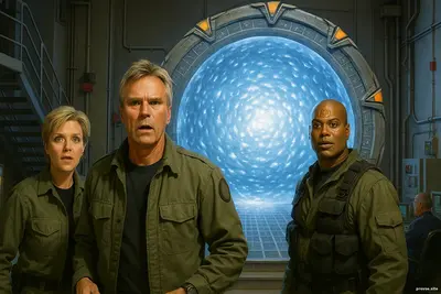 завеса приоткрыта