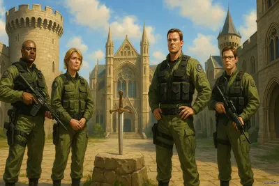 «Звёздные врата: SG-1», сезон 9, серия 20 - «Камелот» кульминация, которая потрясает