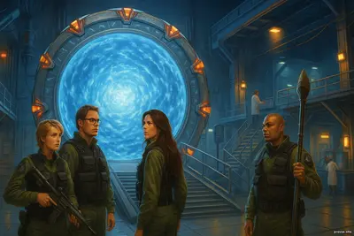 «Звёздные врата: SG-1», сезон 10, серия 3 - «Проект Пегас» один из лучших кроссоверов всей франшизы